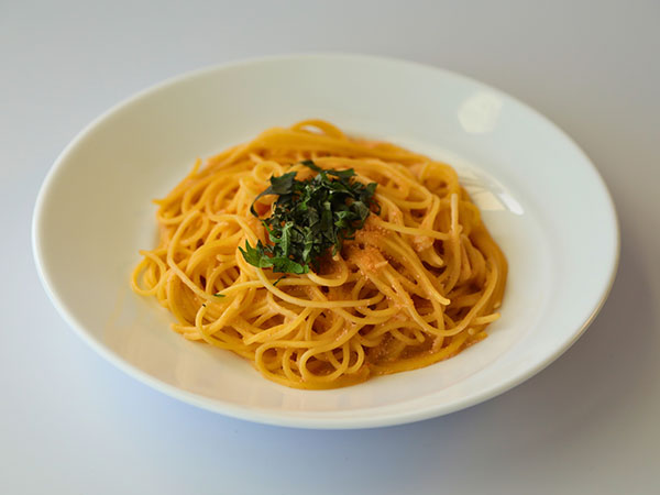明太子クリームパスタ